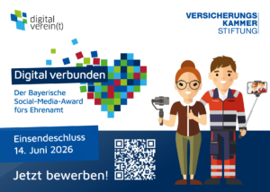 Bayerische Social-Media-Award fürs Ehrenamt 2026