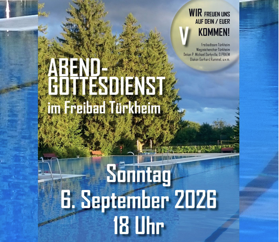 Abend-Gottesdienst im Freibad Türkheim